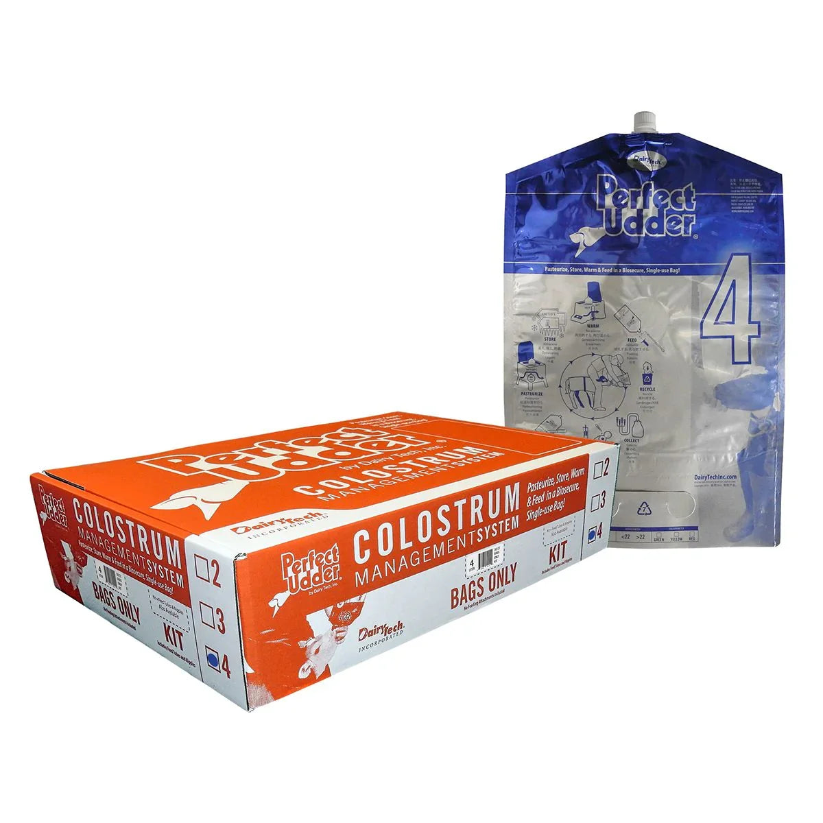 Perfect Udder Colostrum Bags - Calf Bottles and Feeders Dairy Tech LLC Houlihan Saddlery LLC