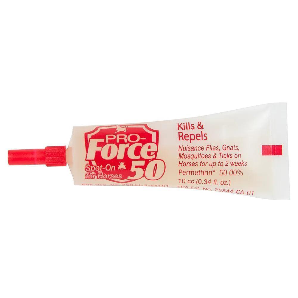 Pro-Force 50 Spot On for Horses - Horse Fly Spray Manna Pro Houlihan Saddlery LLC