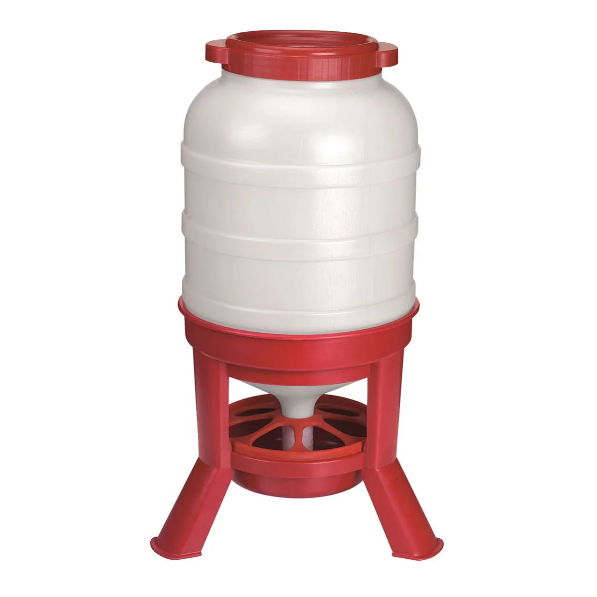 Plastic Dome Poultry Feeder