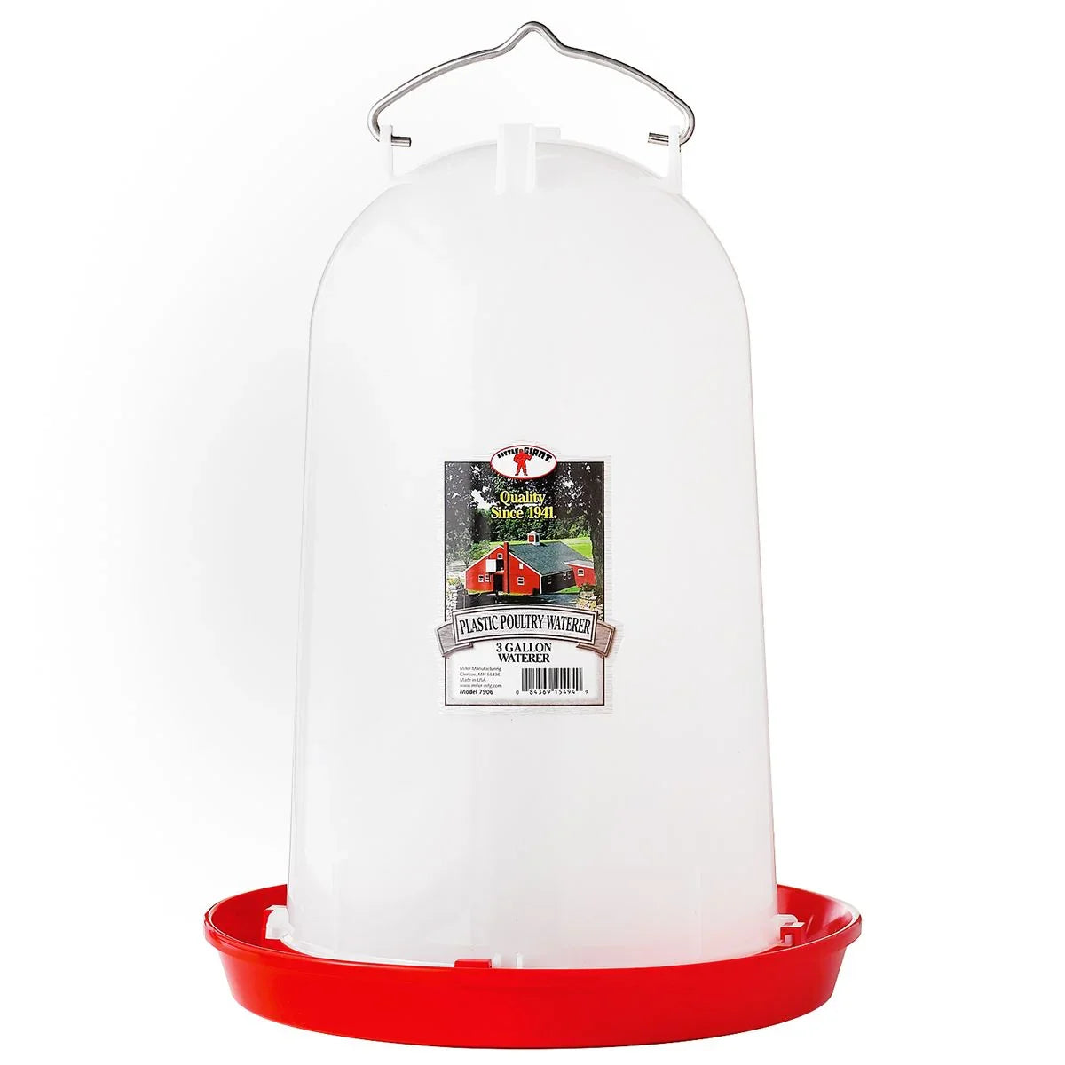 Plastic Poultry Waterer
