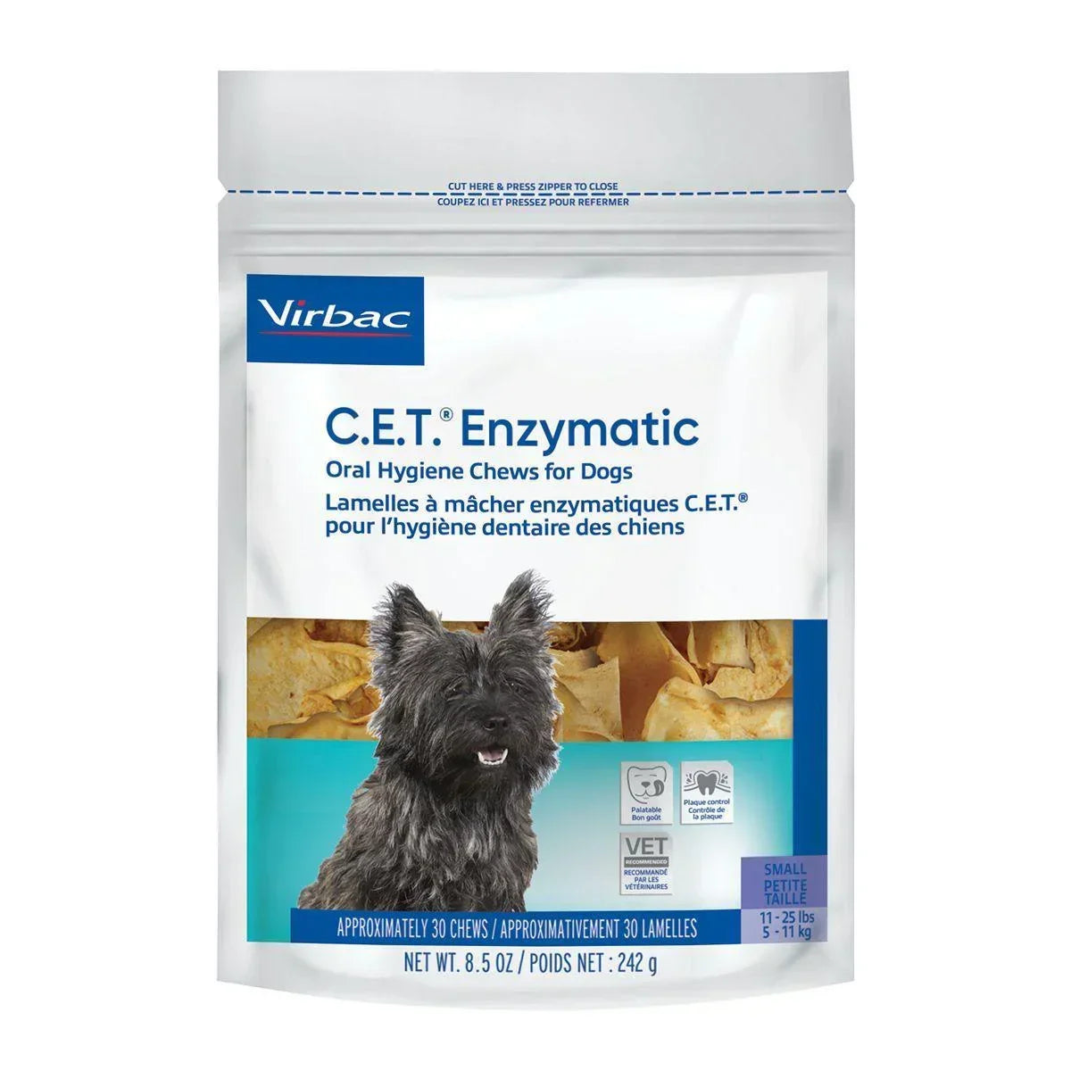 Virbac C.E.T. Enzymatic Oral Hygiene Chews for Dogs - Houlihan Saddlery LLC