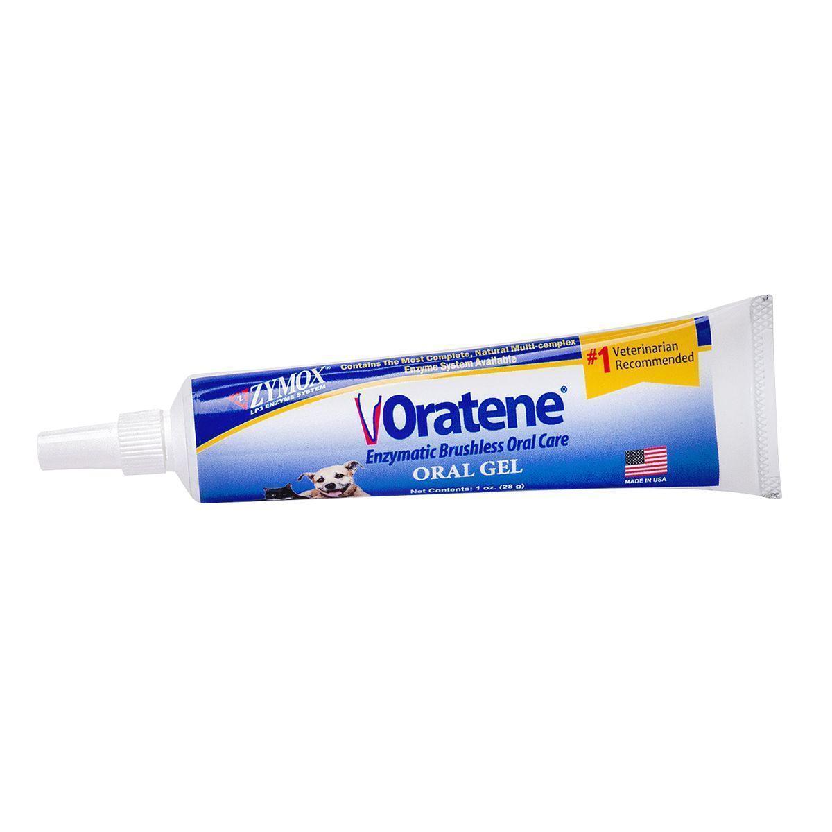 Zymox Oratene Enzymatic Brushless Oral Gel - Pet Dental Care Pet King Brands Inc Houlihan Saddlery LLC