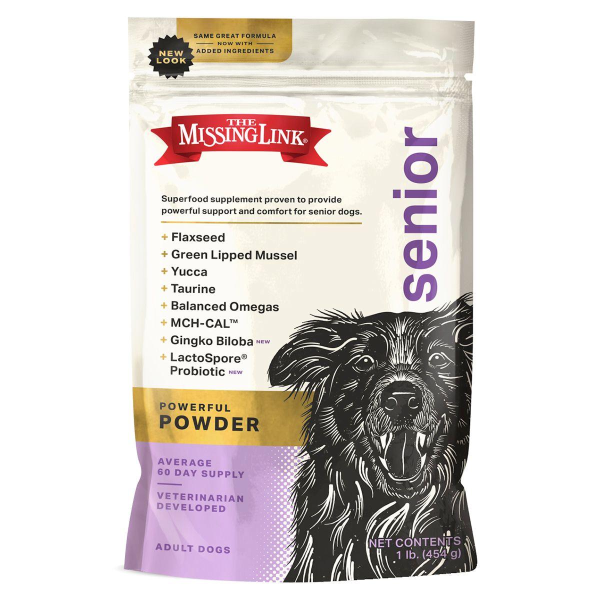 Missing Link Superfood Senior Dog - Houlihan Saddlery LLC