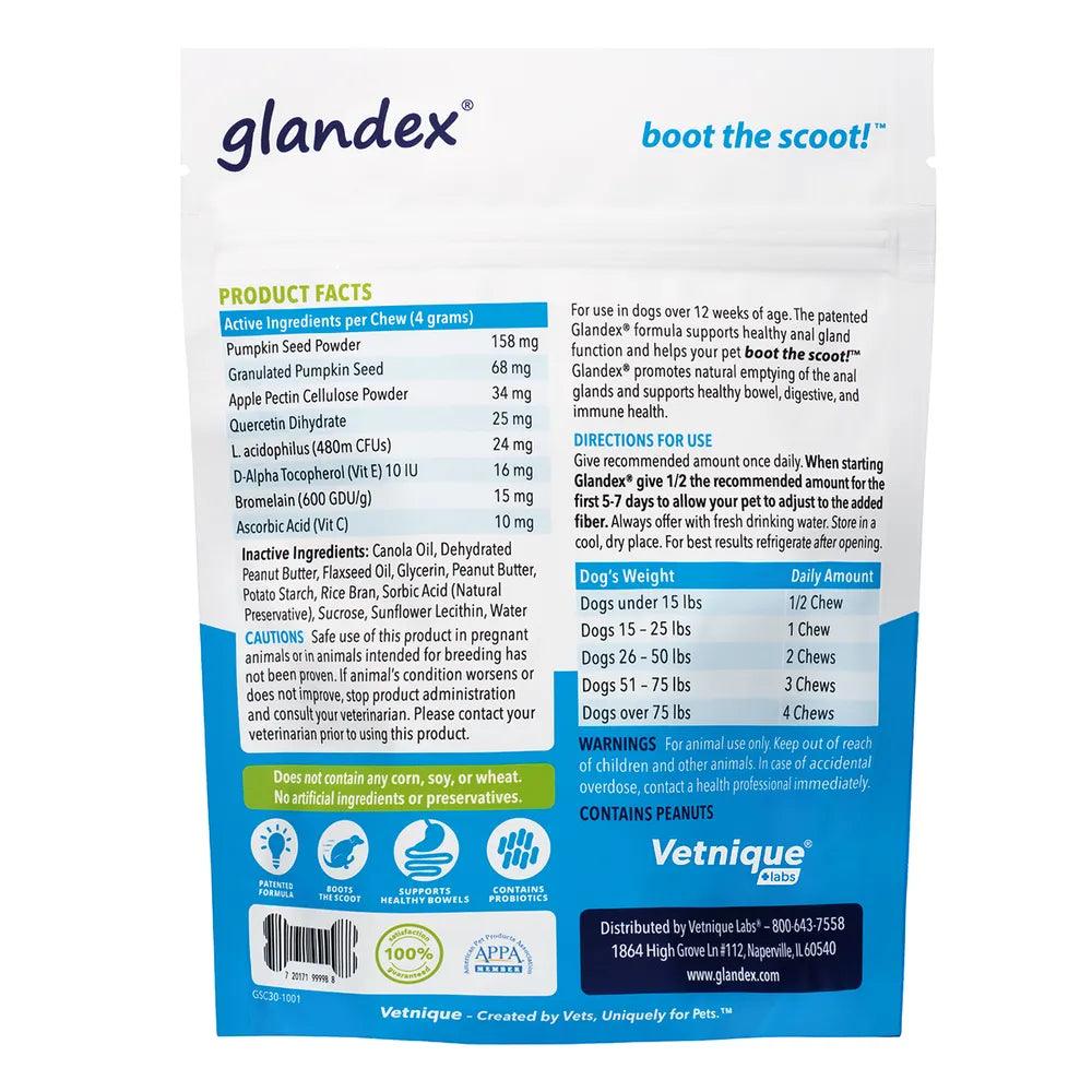 Glandex Anal Gland Soft Chews - Houlihan Saddlery LLC
