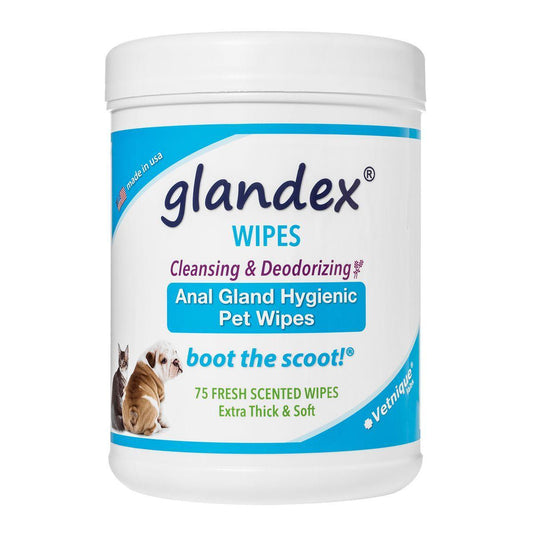 Glandex Anal Gland Hygienic Pet Wipes - Houlihan Saddlery LLC
