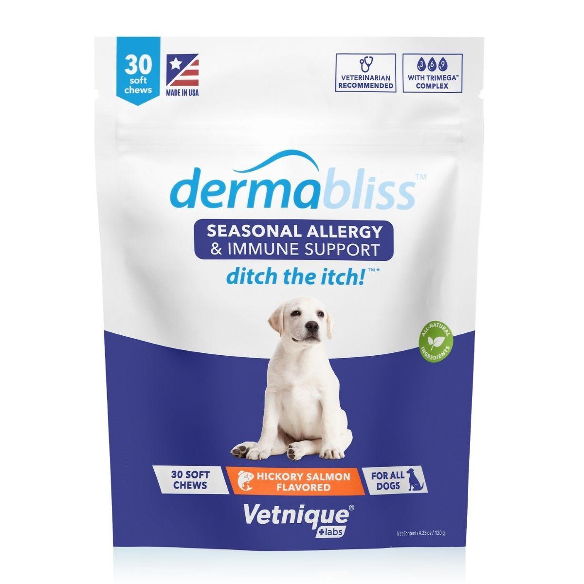 Dermabliss Allergy & Immune Soft Chews - Houlihan Saddlery LLC