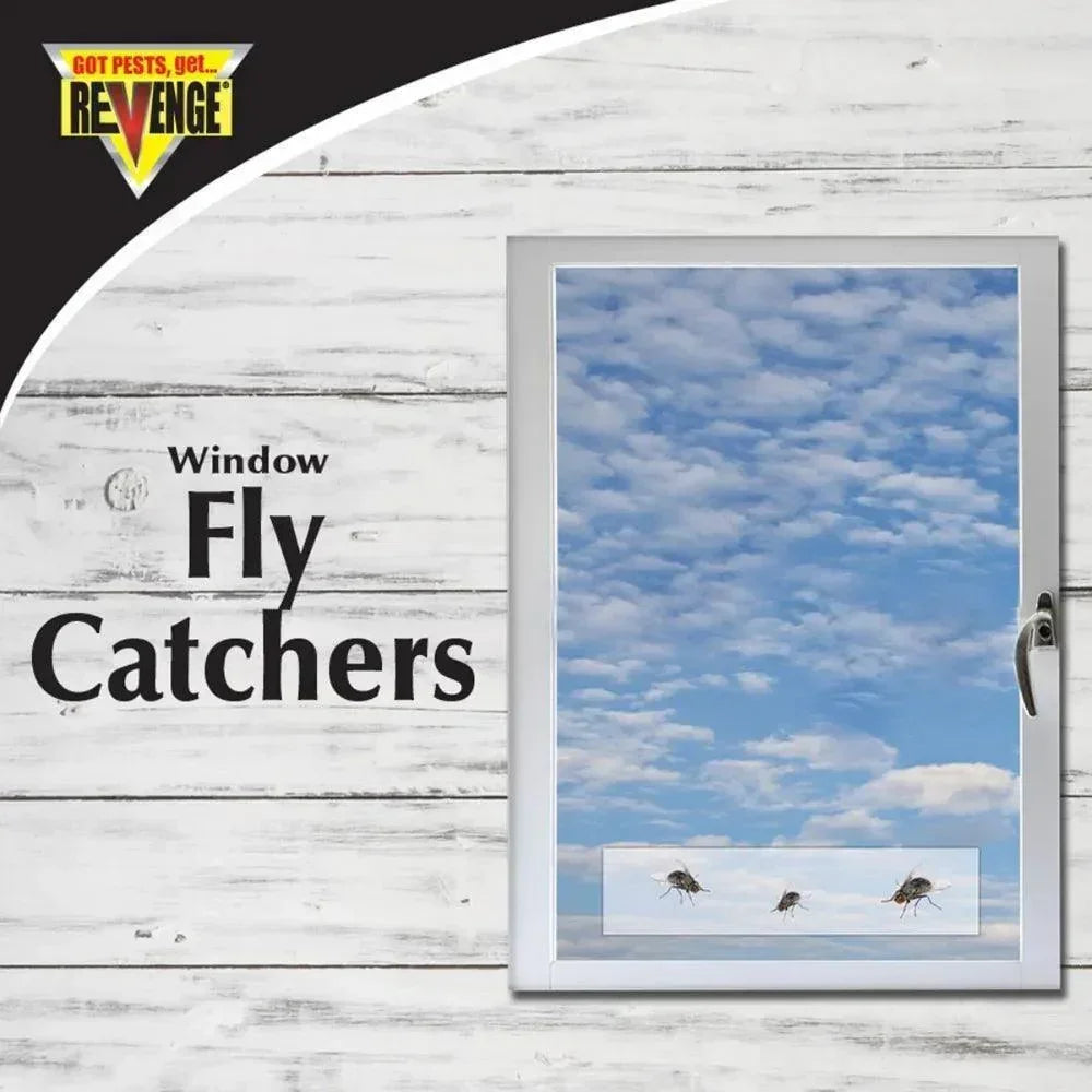 Revenge Window Fly Catcher - Livestock Fly Control Revenge Houlihan Saddlery LLC