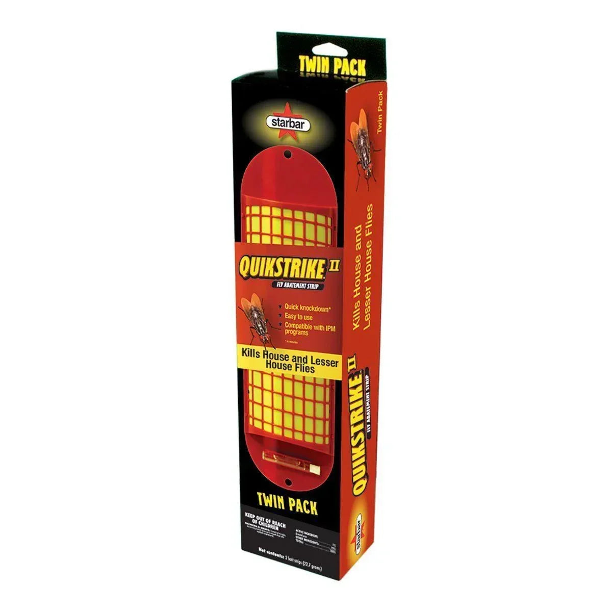 QuikStrike II Fly Abatement Strip - Livestock Fly Control Wellmark International Houlihan Saddlery LLC