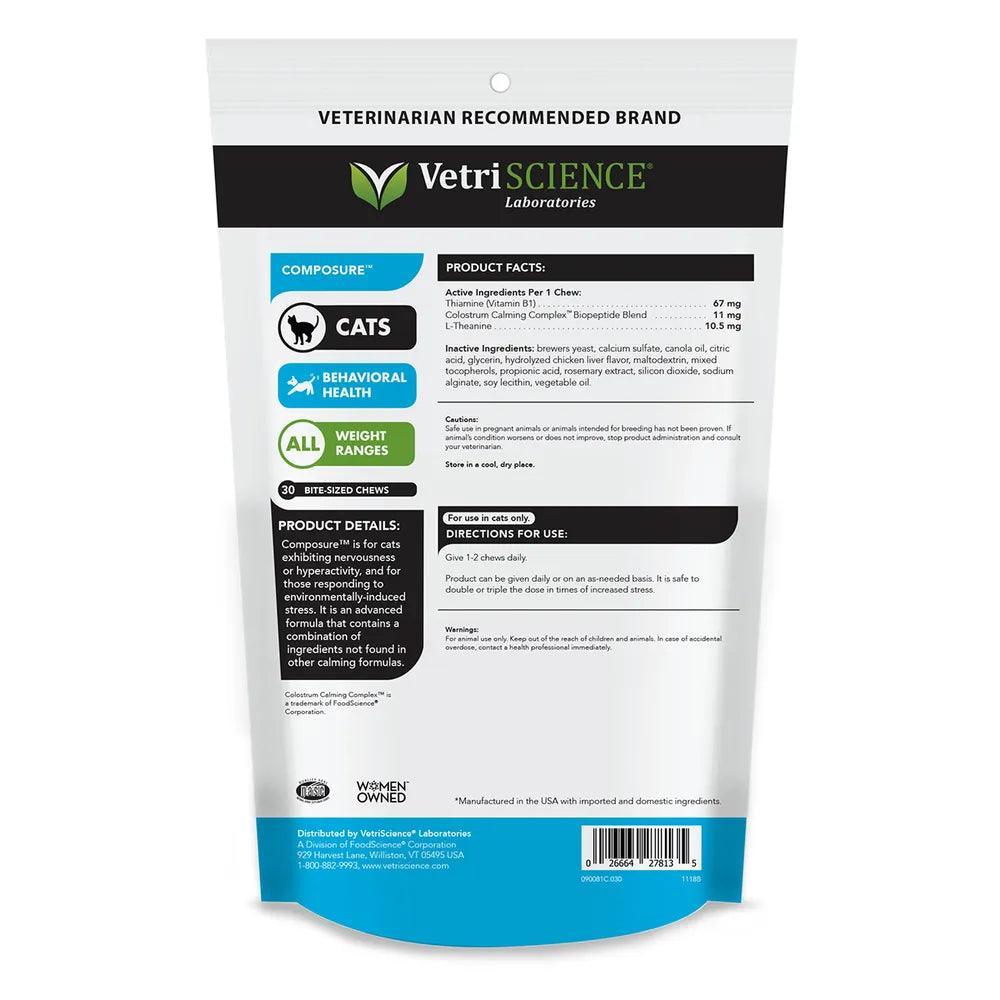 Composure Soft Chews for Cats - Houlihan Saddlery LLC