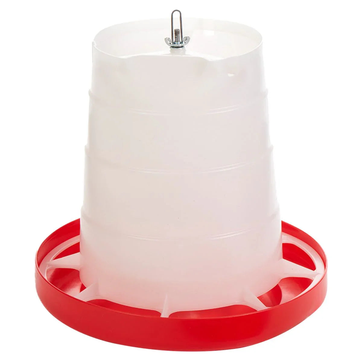 Deluxe Plastic Hanging Poultry Feeder
