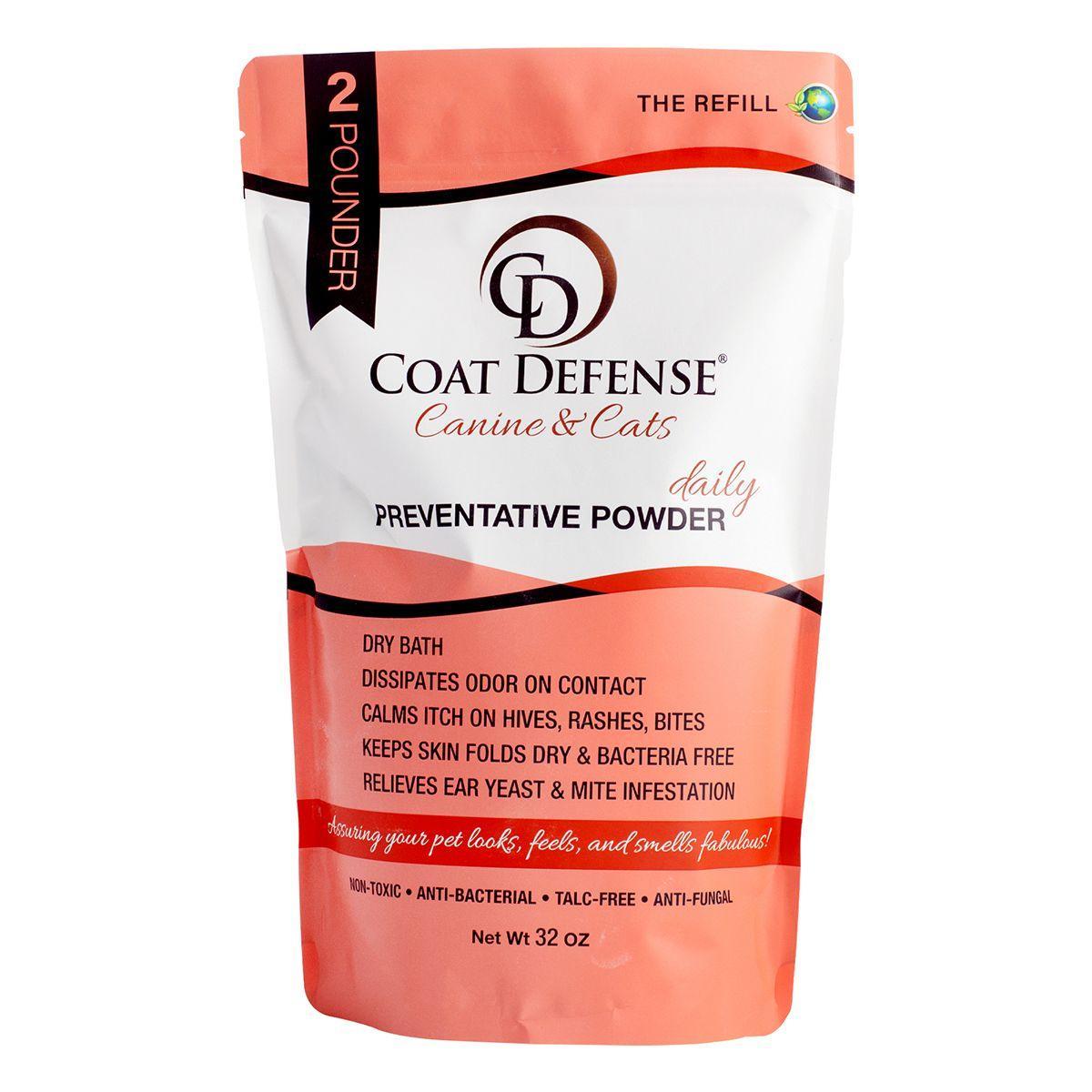 Coat Defense Daily Preventative Powder for Dogs - Houlihan Saddlery LLC