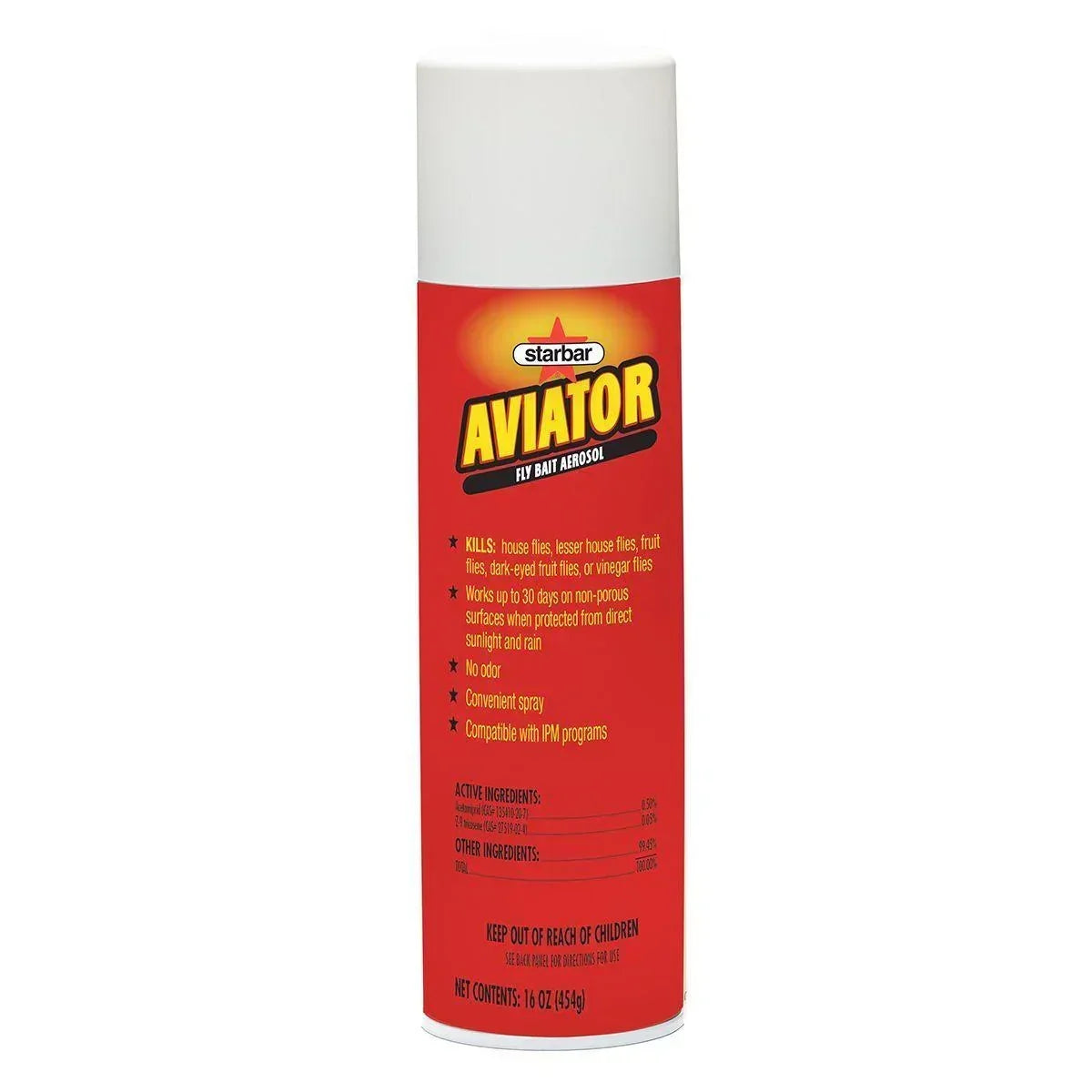 Aviator Fly Bait Aerosol - Livestock Fly Control Wellmark International Houlihan Saddlery LLC