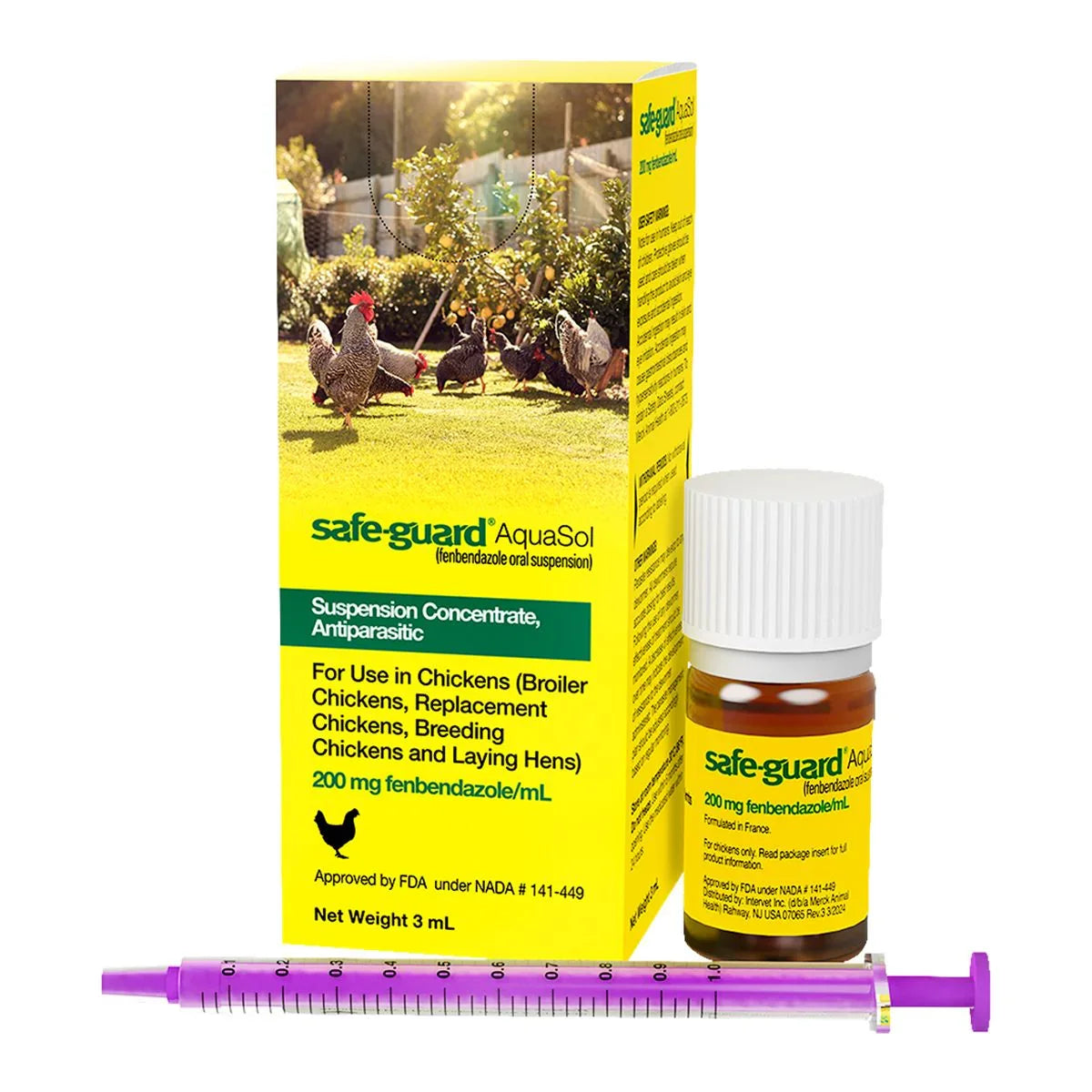 Safe-Guard AquaSol Chicken Dewormer - Houlihan Saddlery LLC