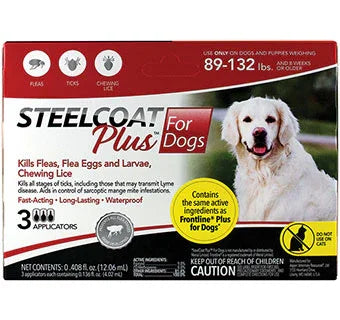 Steelcoat Plus for Dogs - Houlihan Saddlery LLC