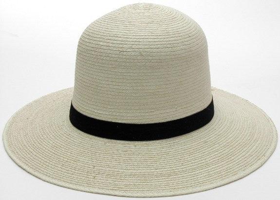 3-1/2" Brim, Guatemalan standard palm hat - Houlihan Saddlery LLC