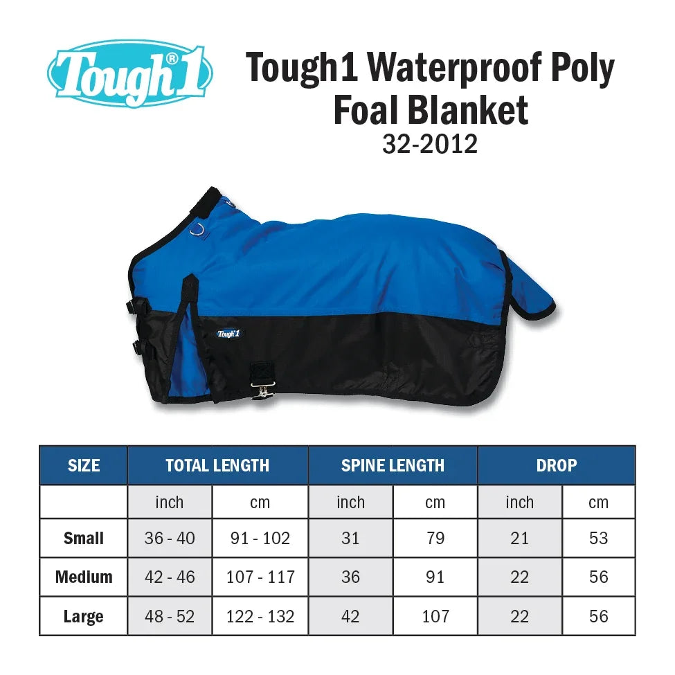 Tough1 600D Foal Blanket - horse blankets - Tough1 - Houlihan Saddlery LLC