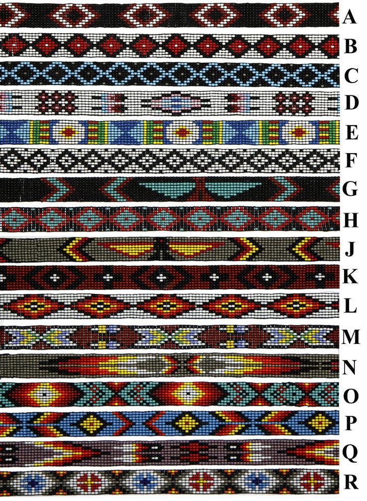 3/4" Wide Stretch Bead Hatbands - Houlihan Saddlery LLC