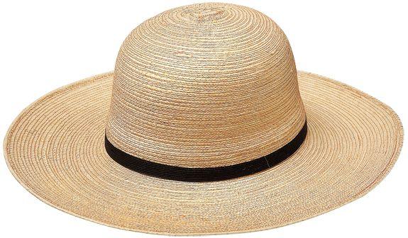 4" Brim, 5-1/4" Crown, Oak-Colored Standard Palm - Houlihan Saddlery LLC