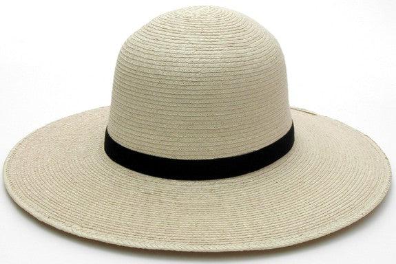 4" Brim, Low Crown, Guatemalan Standard Palm Hat - Houlihan Saddlery LLC