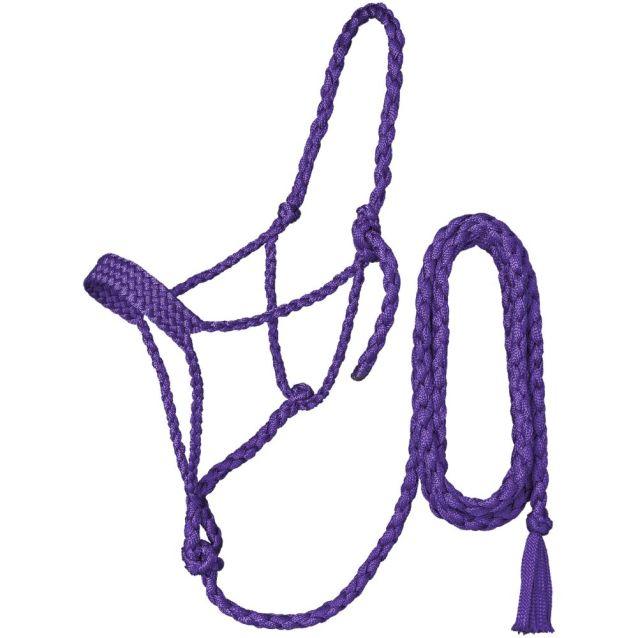 Tough1 Premium Mule Tape Halter with Lead - Houlihan Saddlery LLC