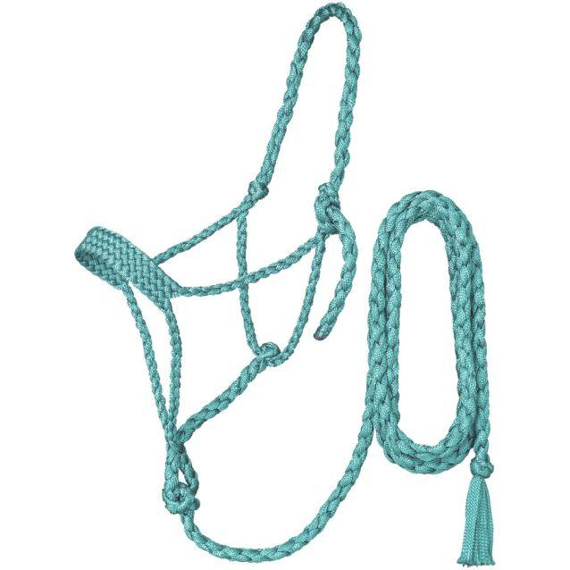 Tough1 Premium Mule Tape Halter with Lead - Houlihan Saddlery LLC