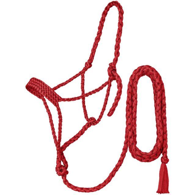Tough1 Premium Mule Tape Halter with Lead - Houlihan Saddlery LLC