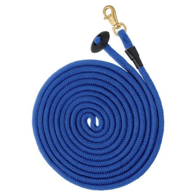 Tough1 Rolled Cotton Lunge Line with Solid Brass Snap - Lunge Lines Tough1 Houlihan Saddlery LLC