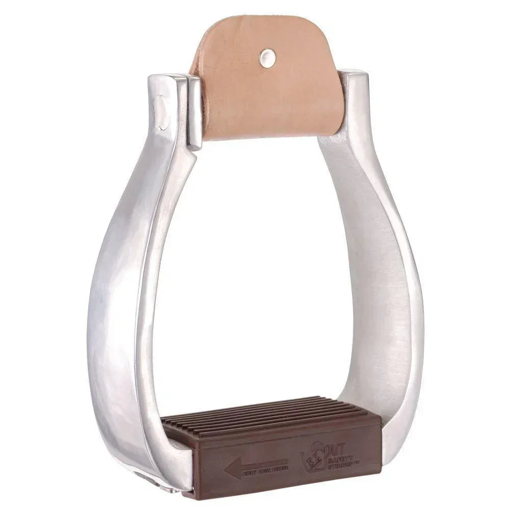 Tough1 EZ Out Safety Stirrups - Stirrups Tough1 Houlihan Saddlery LLC