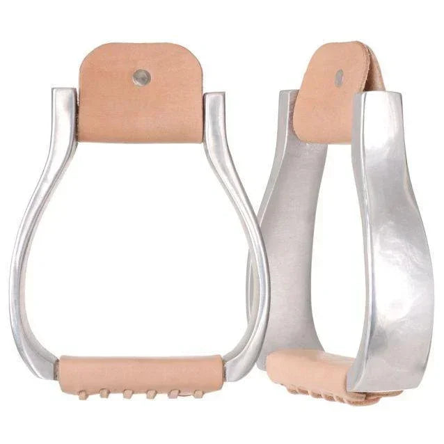 Tough1 Aluminum Youth Stirrups - Stirrups Tough1 Houlihan Saddlery LLC
