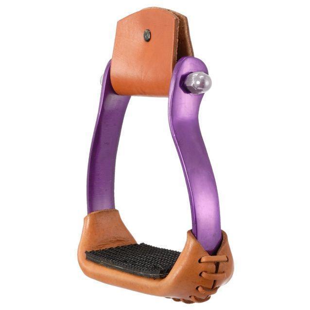 Tough1 Aluminum Barrel Stirrups - Houlihan Saddlery LLC