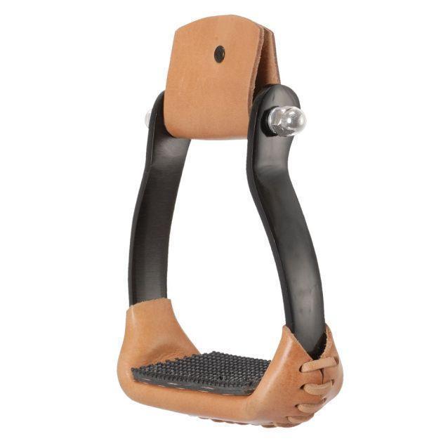 Tough1 Aluminum Barrel Stirrups - Houlihan Saddlery LLC