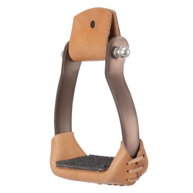 Tough1 Aluminum Barrel Stirrups - Houlihan Saddlery LLC