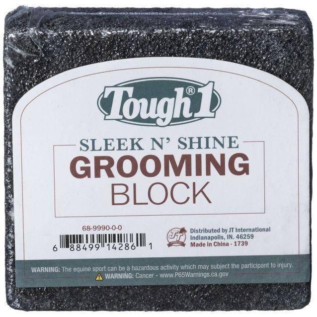 Tough1 Sleek N Shine Horse Grooming Block - Grooming supplies Tough1 Houlihan Saddlery LLC