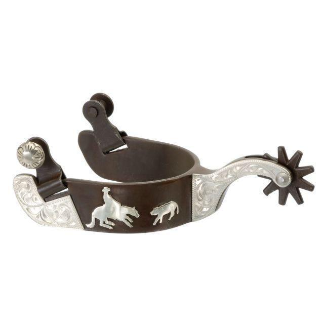 Tough1 Cutting Horse Overlay Spurs - Spurs Tough1 Houlihan Saddlery LLC