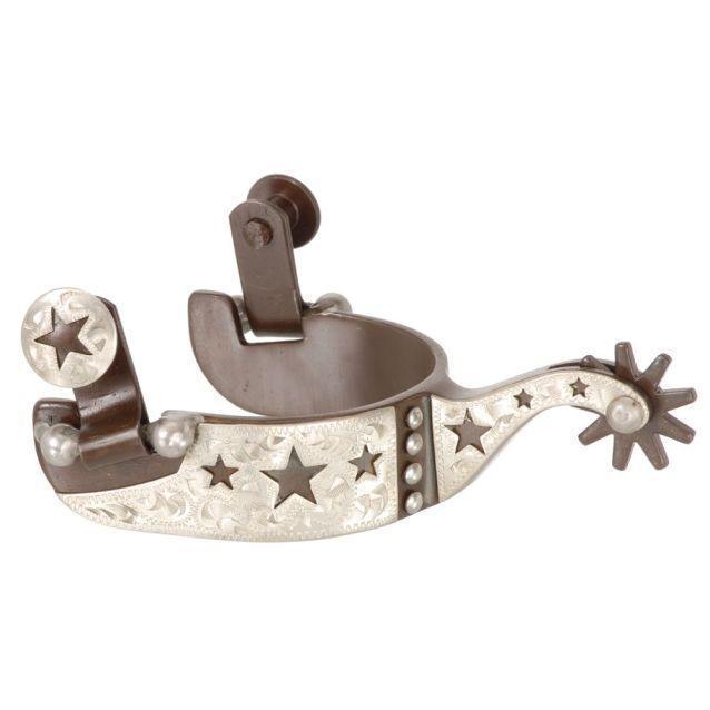Tough1 Youth Cutout Stars Show Spurs - Spurs Tough1 Houlihan Saddlery LLC