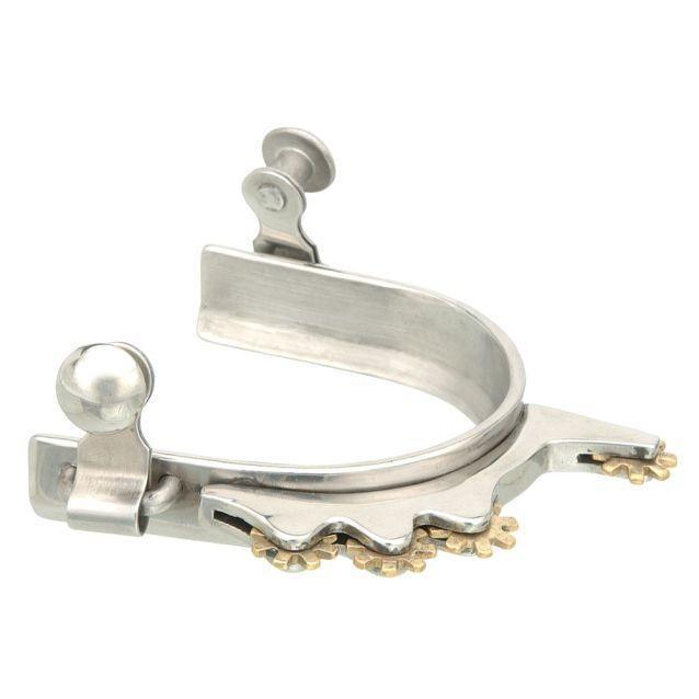 Tough1 Humane Rowel Spurs - Spurs Tough1 Houlihan Saddlery LLC