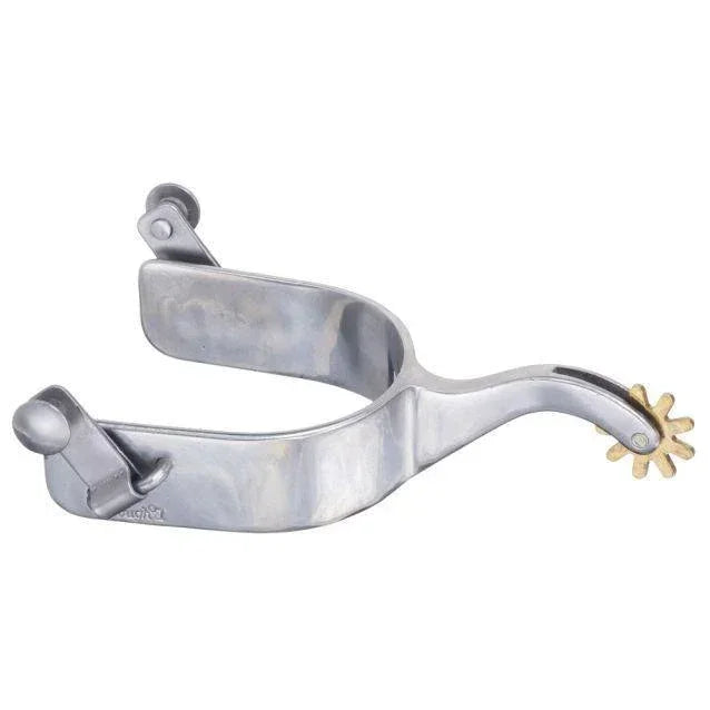 Tough1 Swan Neck Sweet Iron Spurs - Houlihan Saddlery LLC
