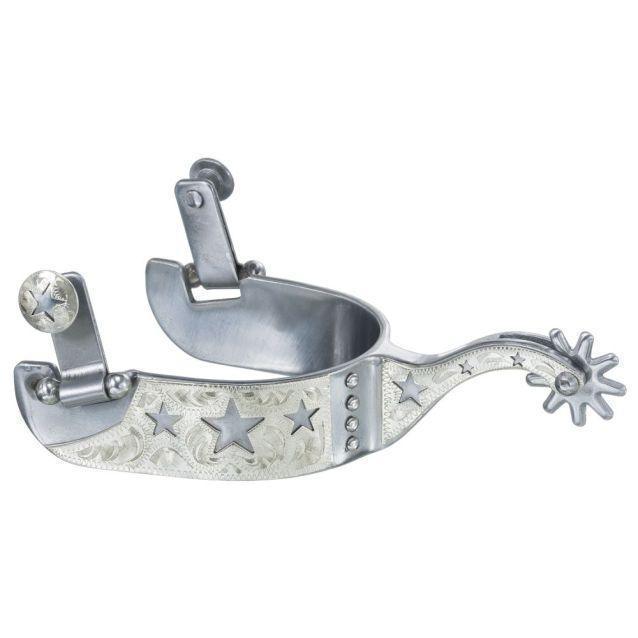 Tough1 Sweet Iron Star Spurs - Spurs Tough1 Houlihan Saddlery LLC
