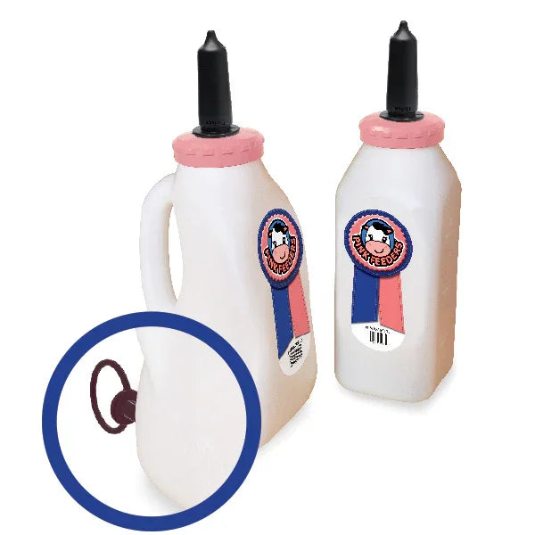 Pink Feeders Nurser Bottles-2 Quart - Calf Bottles and Feeders JDJ Solutions Houlihan Saddlery LLC