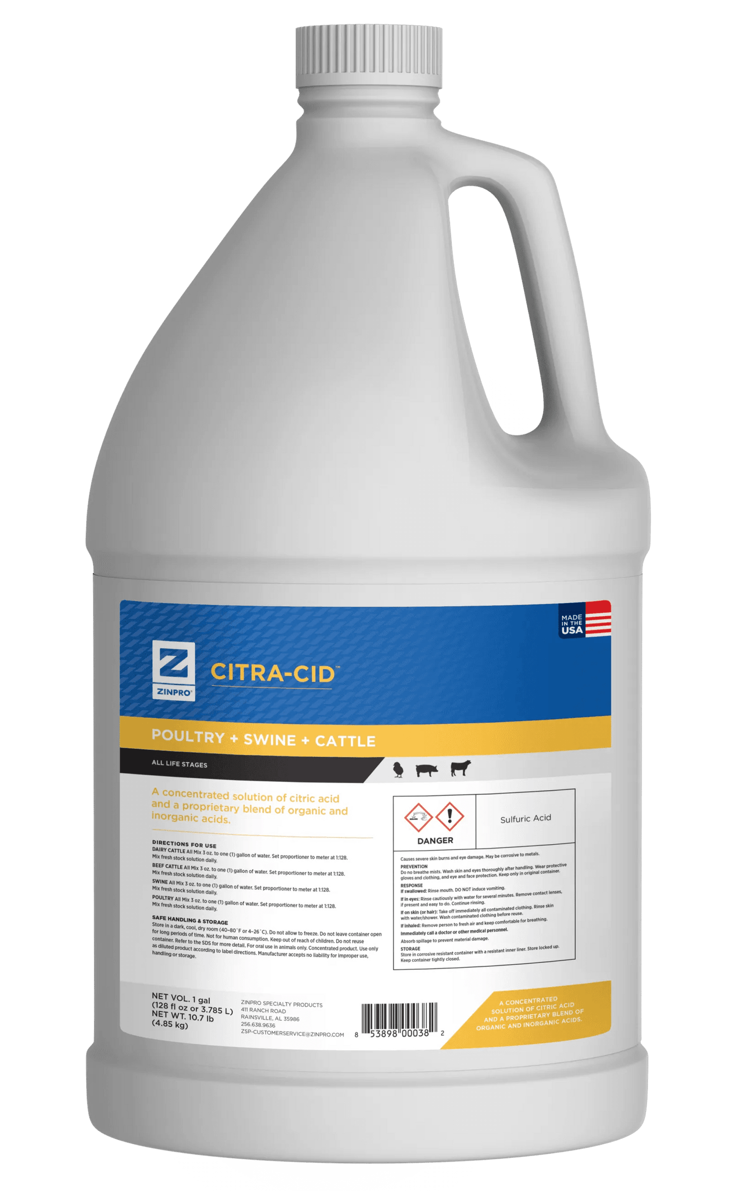 Zinpro CITRA-CID - Houlihan Saddlery LLC