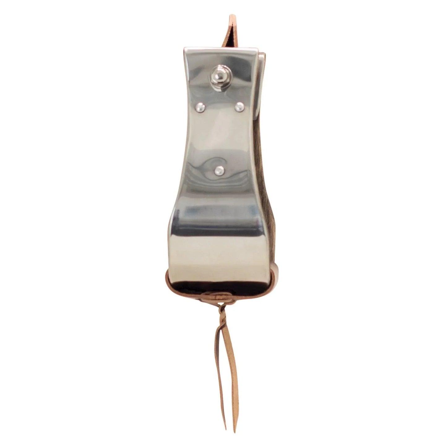 Metalab Open Range Stainless Steel Covered Wooden Stirrups - Houlihan Saddlery LLC
