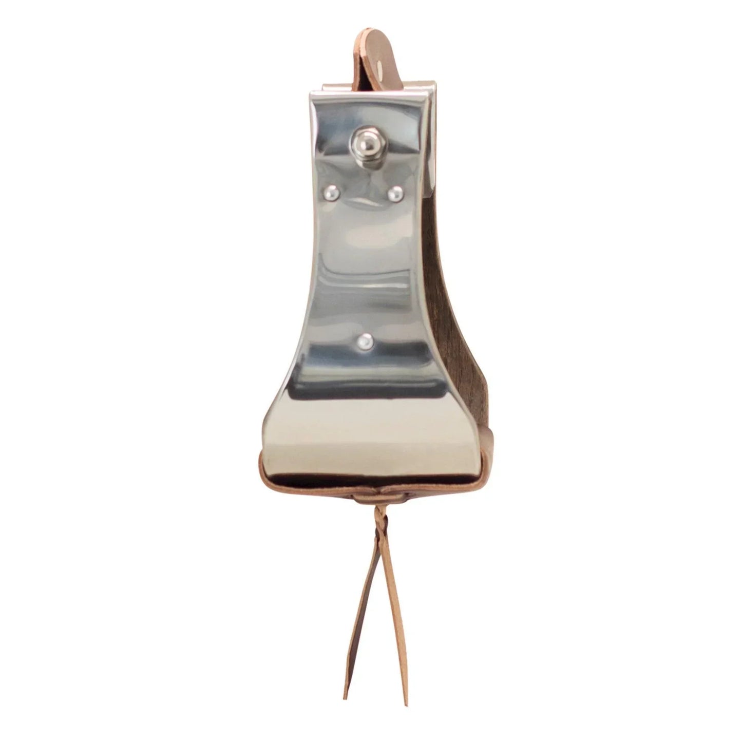 Metalab Open Range Stainless Steel Covered Wooden Stirrups - Houlihan Saddlery LLC