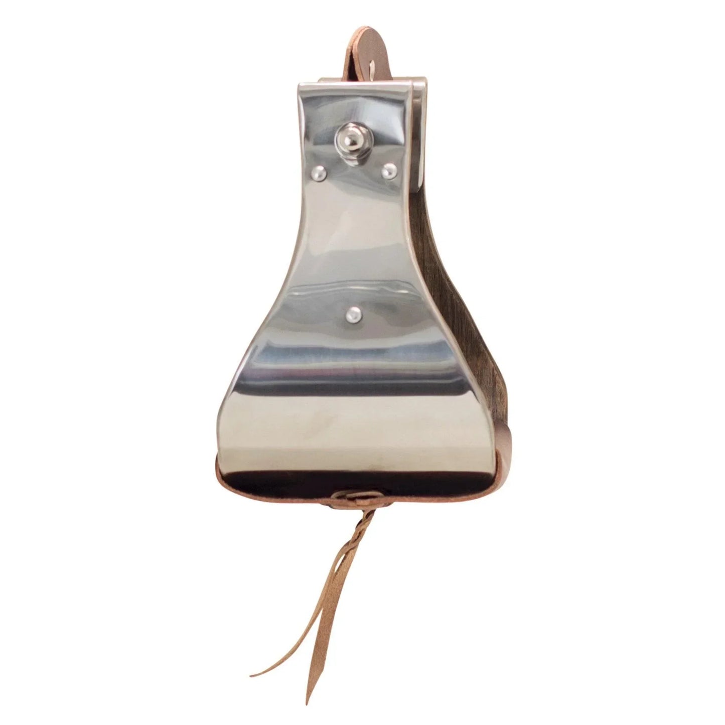 Metalab Open Range Stainless Steel Covered Wooden Stirrups - Stirrups Metalab Houlihan Saddlery LLC