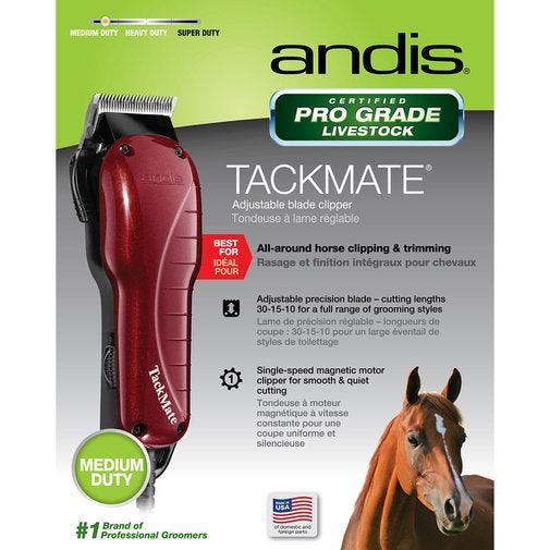 Andis TackMate Adjustable Blade Clipper - Houlihan Saddlery LLC