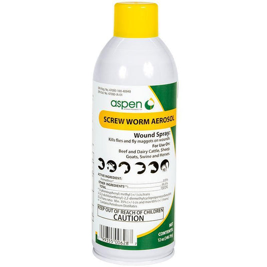 Aspen Vet Screw Worm Aerosol - Houlihan Saddlery LLC