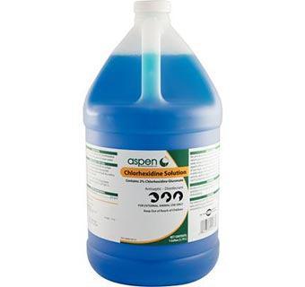 Aspen Vet Chlorhexidine Solution 2% - Houlihan Saddlery LLC