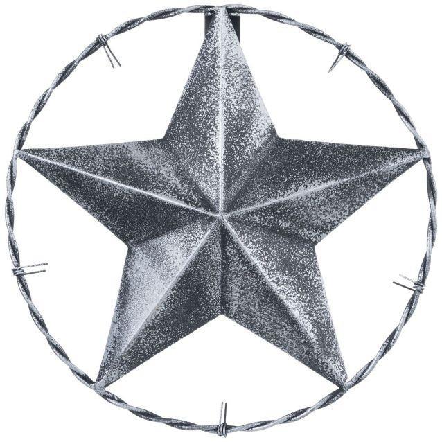Barbwire Star Sign - Houlihan Saddlery LLC