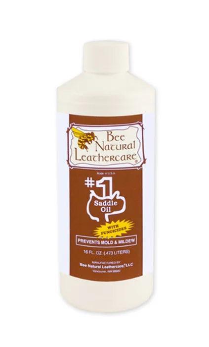 Bee Natural Saddle Oil with Fungicides - 16oz - Houlihan Saddlery LLC