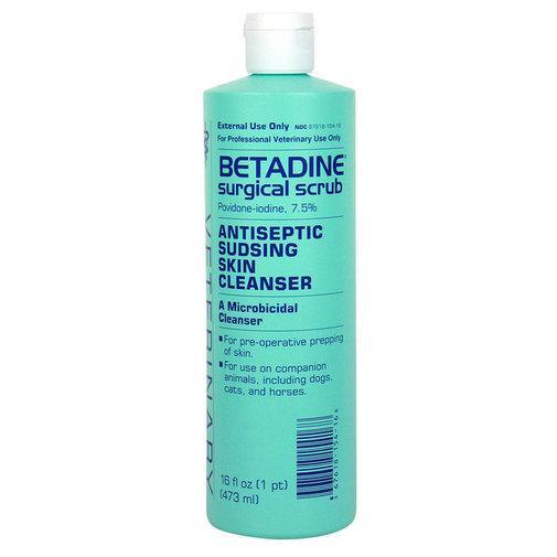 Betadine Surgical Scrub 7.5% - Houlihan Saddlery LLC