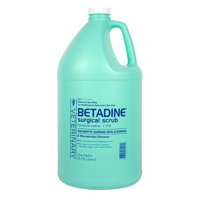 Betadine Surgical Scrub 7.5% - Houlihan Saddlery LLC